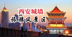 强奸骚逼的美女中国陕西-西安城墙旅游风景区